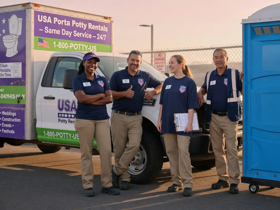 Porta Potty Rental company in Lankin, ND